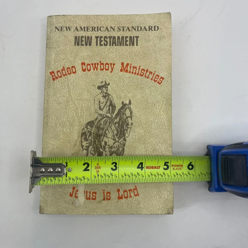 New‎ American Standard New Testament Rodeo Cowboy Ministries Jesus is Lord
